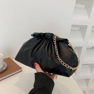 Black Clutch Purse with Magnetic clasp